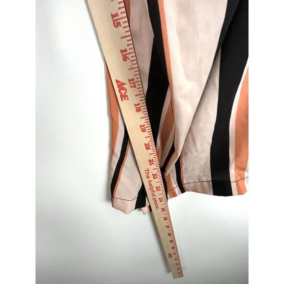 Forever 21 Contemporary Womens Striped Multicolor Pants Size Medium - Picture 6 of 12